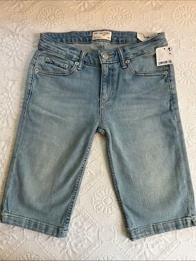 We the free denim bermuda shorts size 25